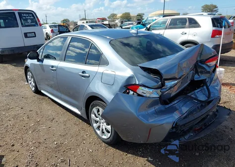 2021 Toyota Corolla Le из США, поврежденный, VIN JTDEPMAE7MJ145281